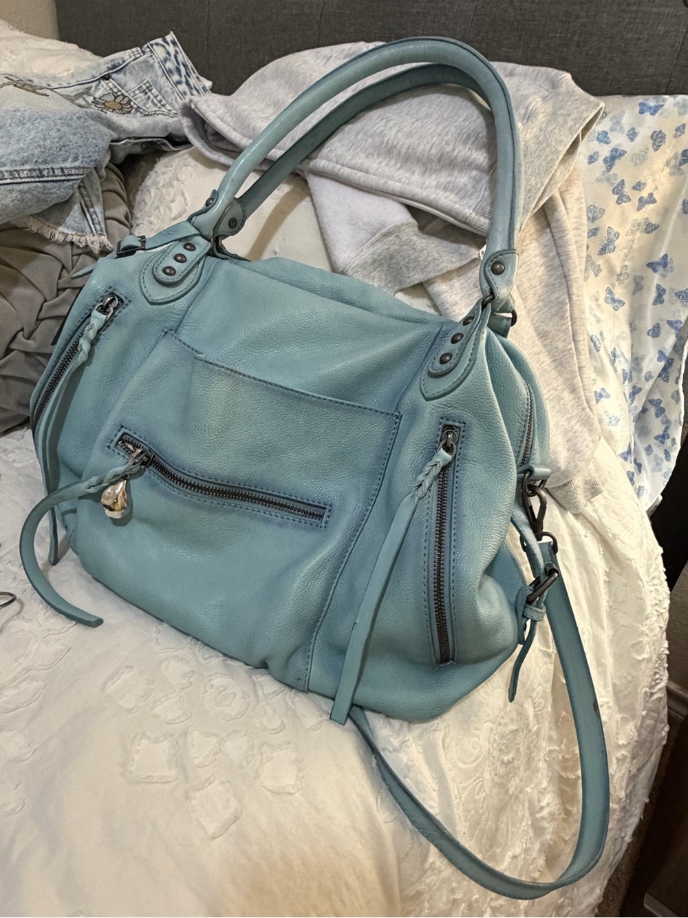 We The Free sail blue - Big Emerson bag - with Front Zip Pockets - Picture 4 of 9